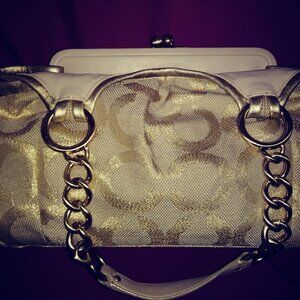 Coach Gold Color handbag